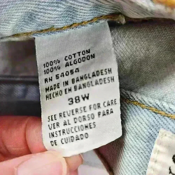 Bugle Boy Vintage Denim Shorts Men's 38 - Picture 9 of 10